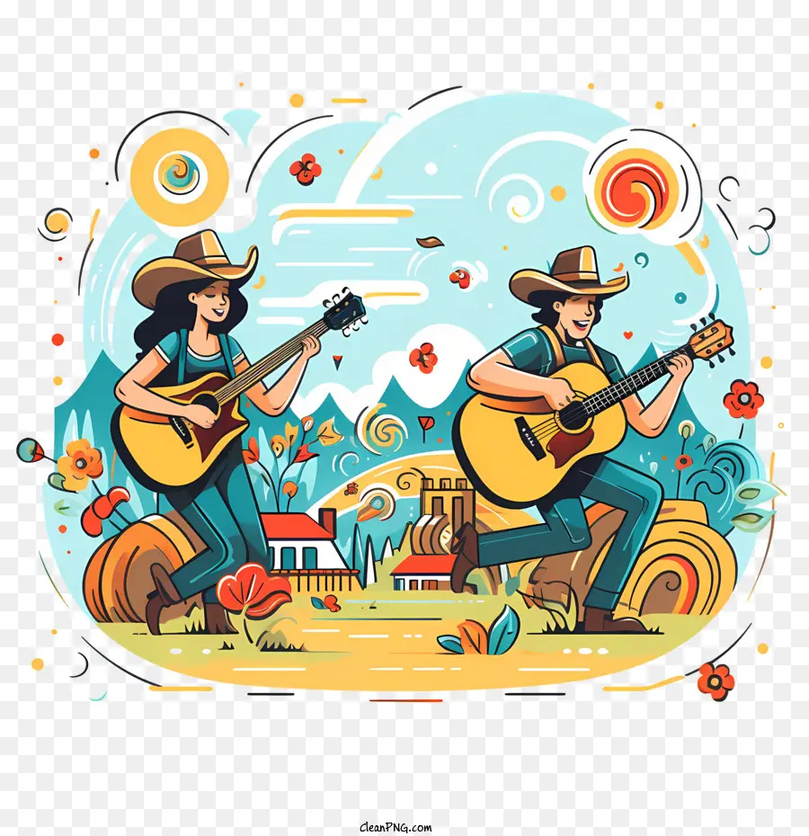 Día Internacional De La Música Country，Músicos PNG