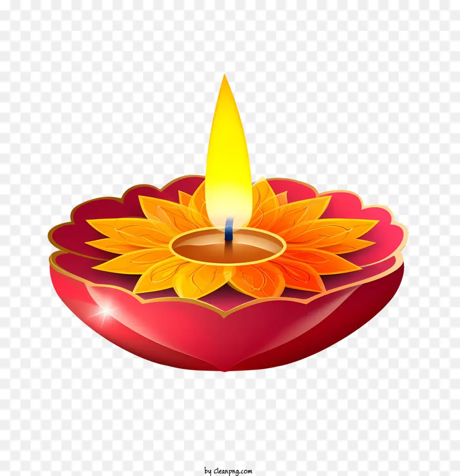 Deepavali，Lámpara Diya PNG