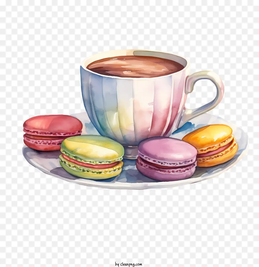 Día Del Macarrón，Taza De Cafe PNG