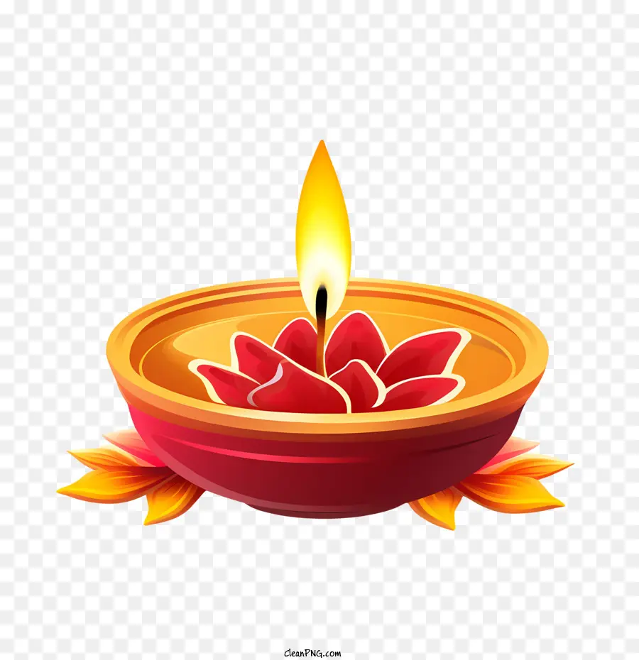 Deepavali，Lámpara Diya PNG