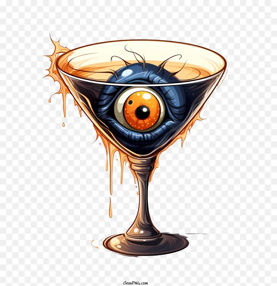 Cóctel De Halloween，Copa De Martini PNG