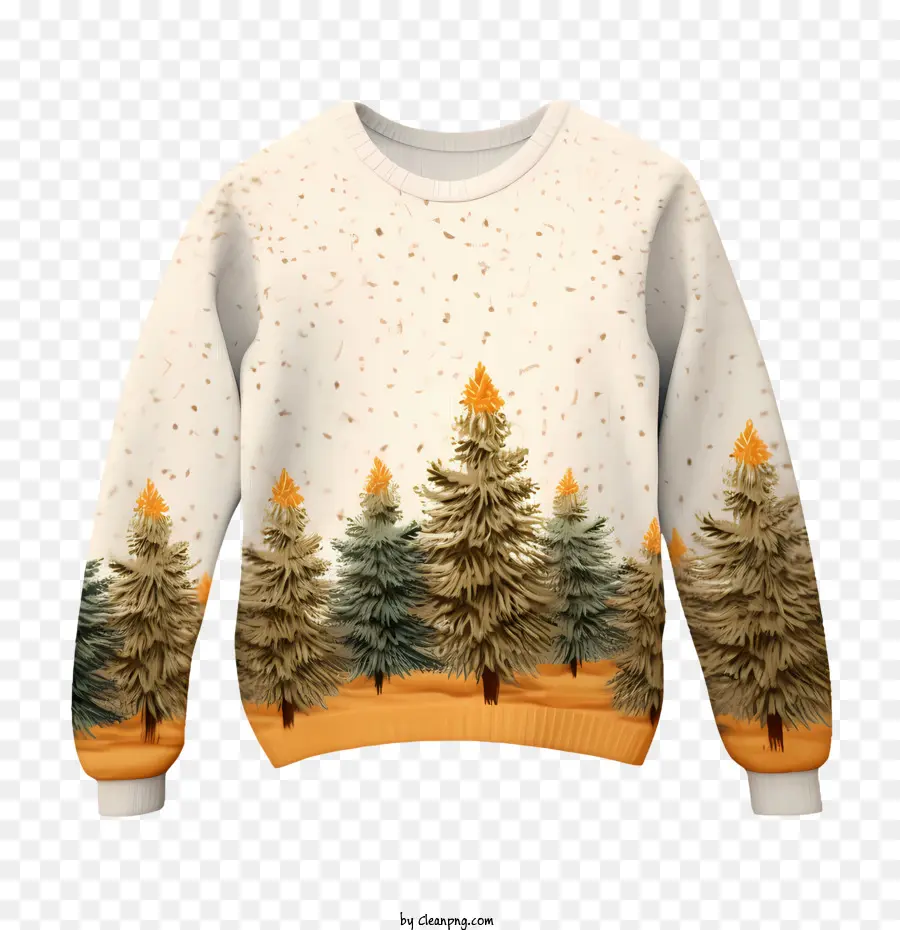 Suéter De Navidad，Diseño Del árbol De La PNG
