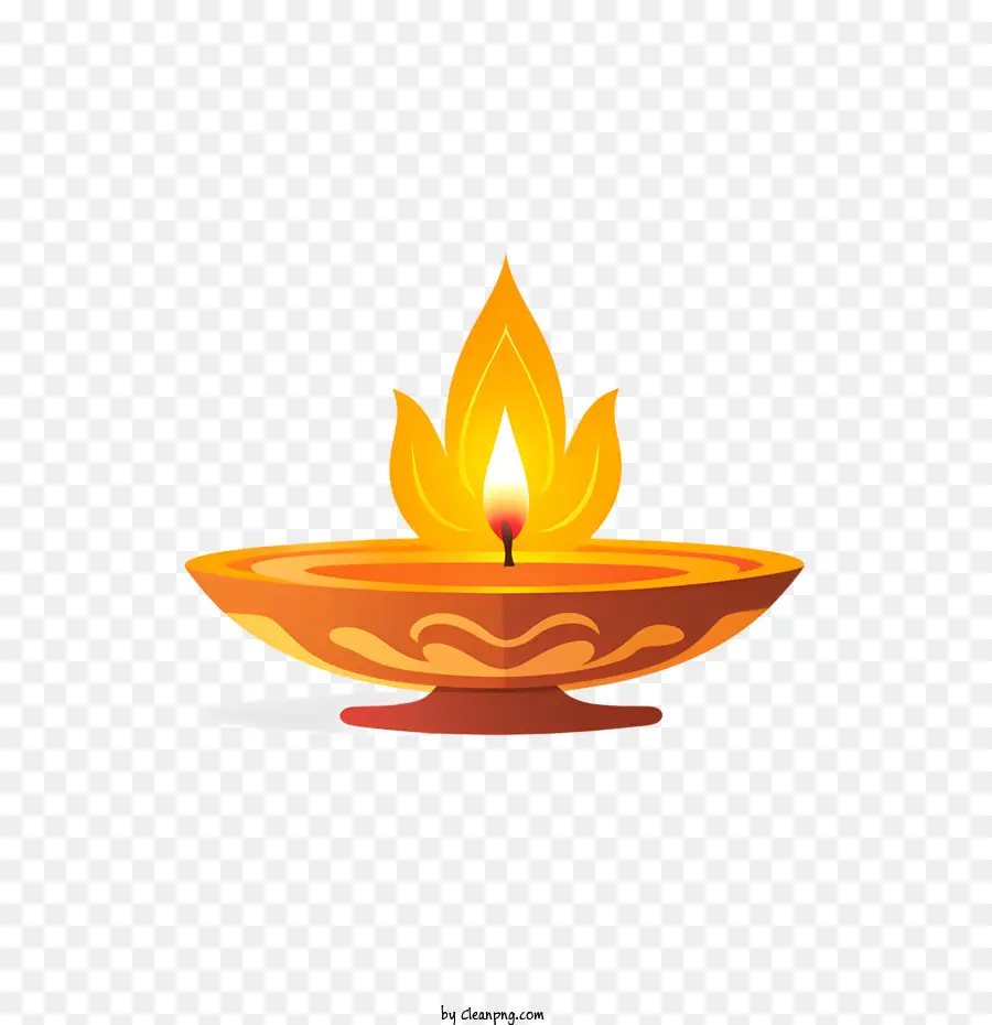 Día De La Independencia De La Lámpara，Lámpara Ardiente PNG