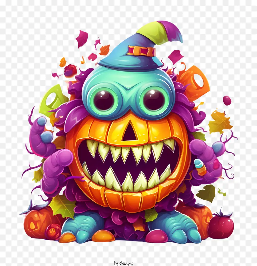 Monstruo，Halloween PNG