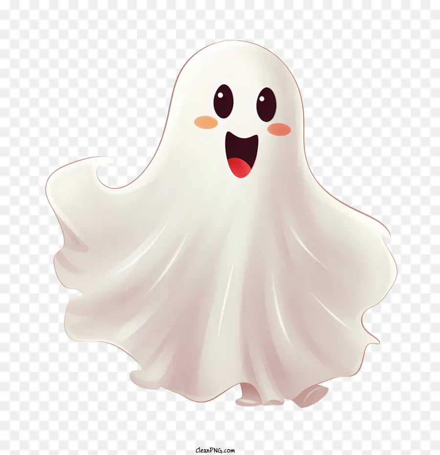 Halloween Fantasma，Lindo PNG