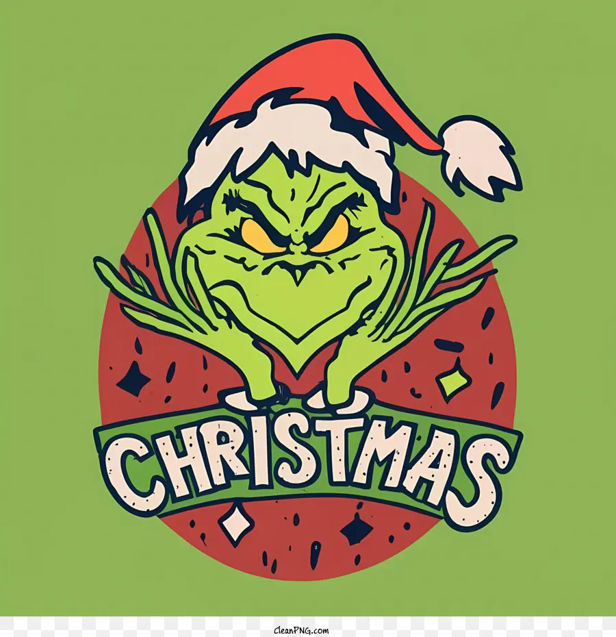 Grinch Navideño，Grinch PNG