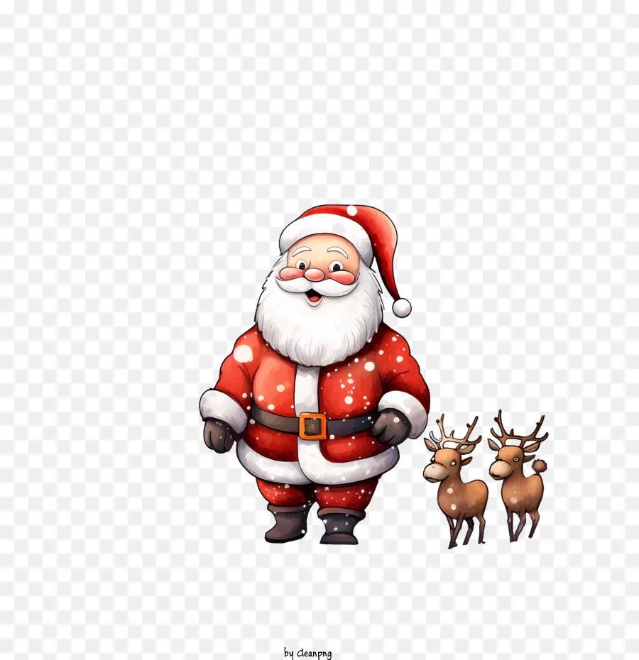 Día De La Tarjeta De Navidad，Santa Claus PNG