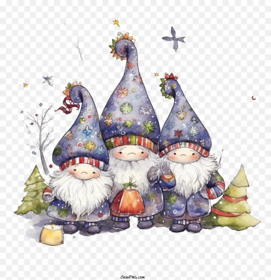 La Navidad De Gnome，Los Gnomos PNG