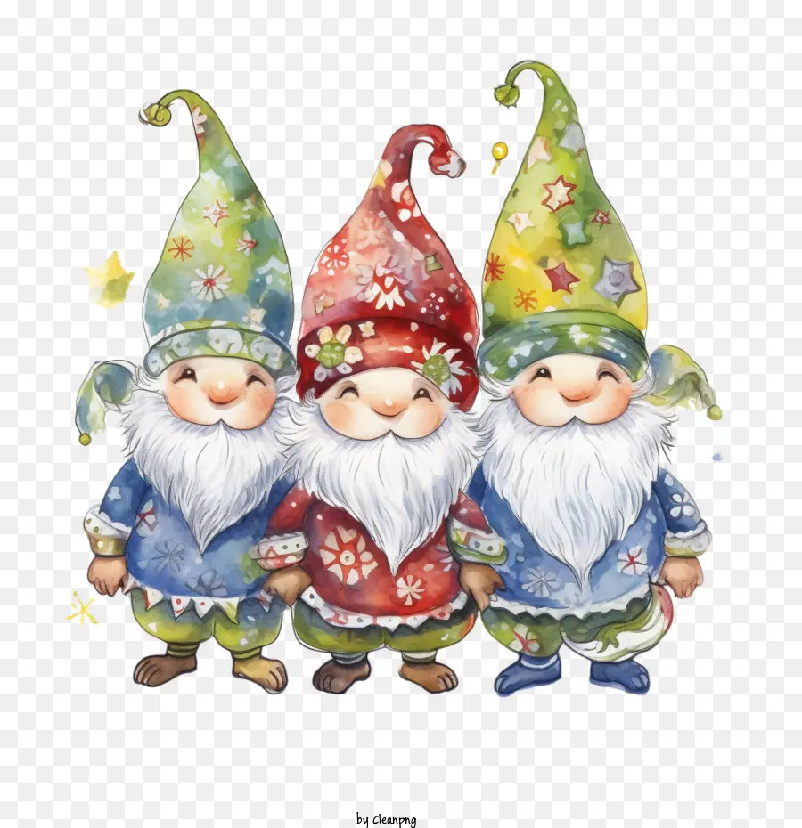 La Navidad De Gnome，Lindo PNG