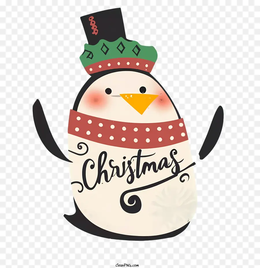 Lindo Pingüino，La Navidad PNG