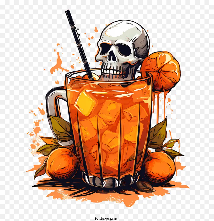 Cóctel De Halloween，Halloween PNG