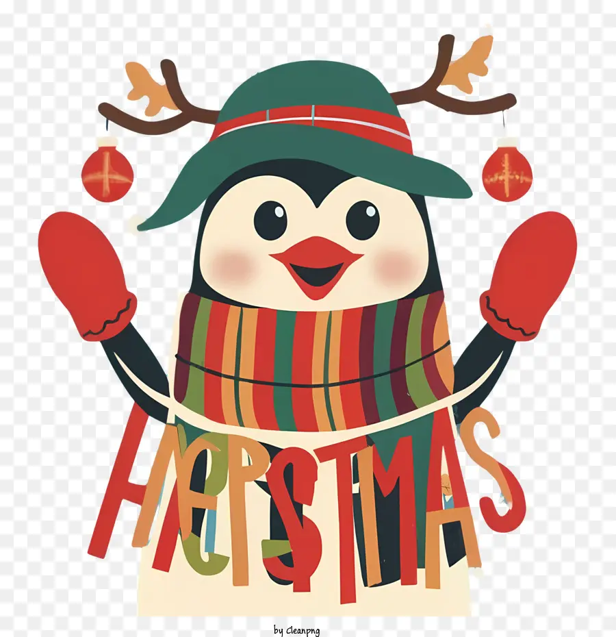 Lindo Pingüino，La Navidad PNG