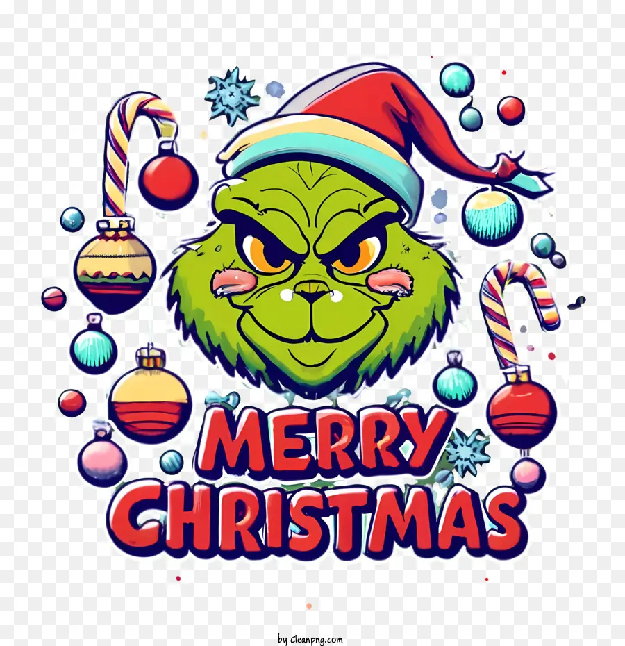 Grinch Navideño，Grinch PNG