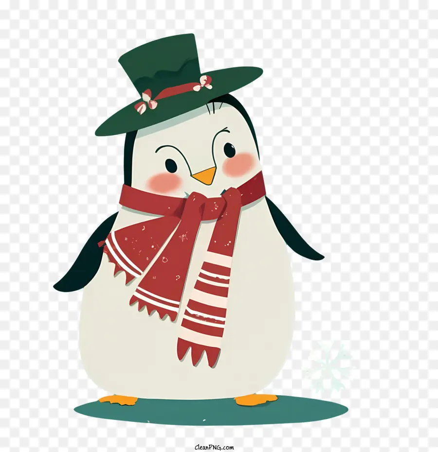 Lindo Pingüino，Pingüino Con Sombrero De Copa PNG