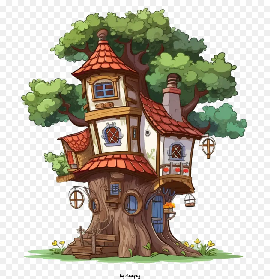 La Casa Del árbol，La Casa En El árbol PNG