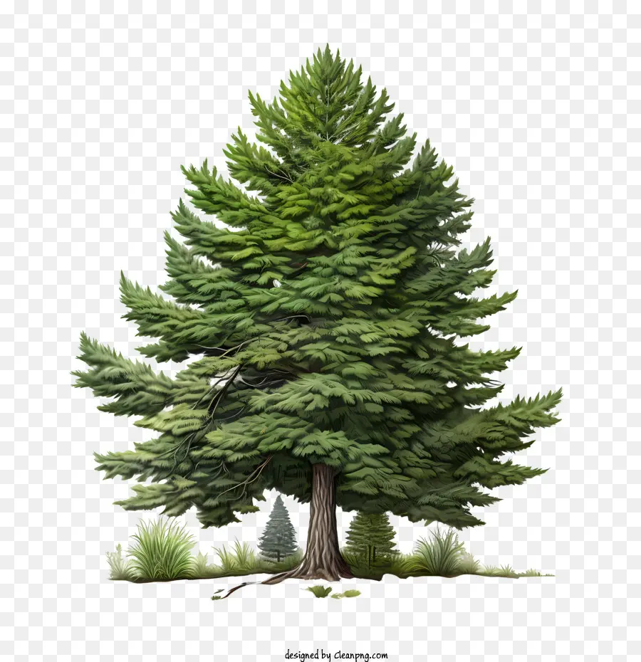 árbol De Hoja Perenne，árbol De Pino PNG