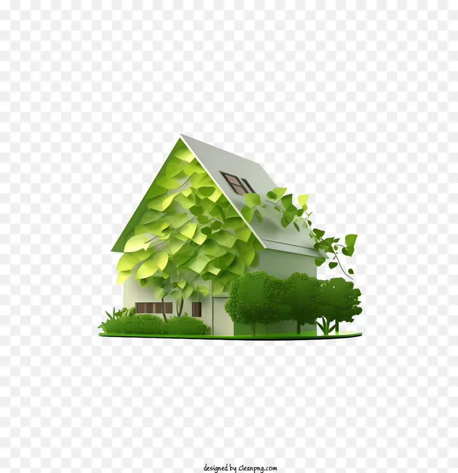 Eco Casa，La Casa Verde PNG
