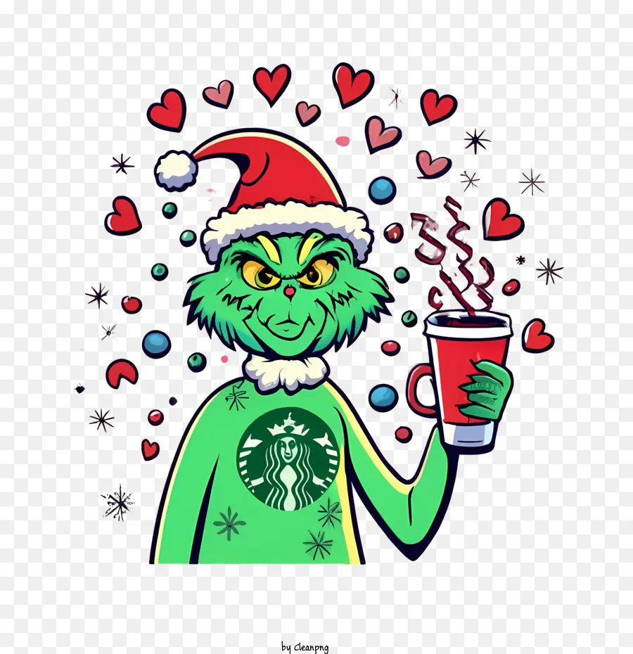 Grinch De Navidad，Sonrisa PNG