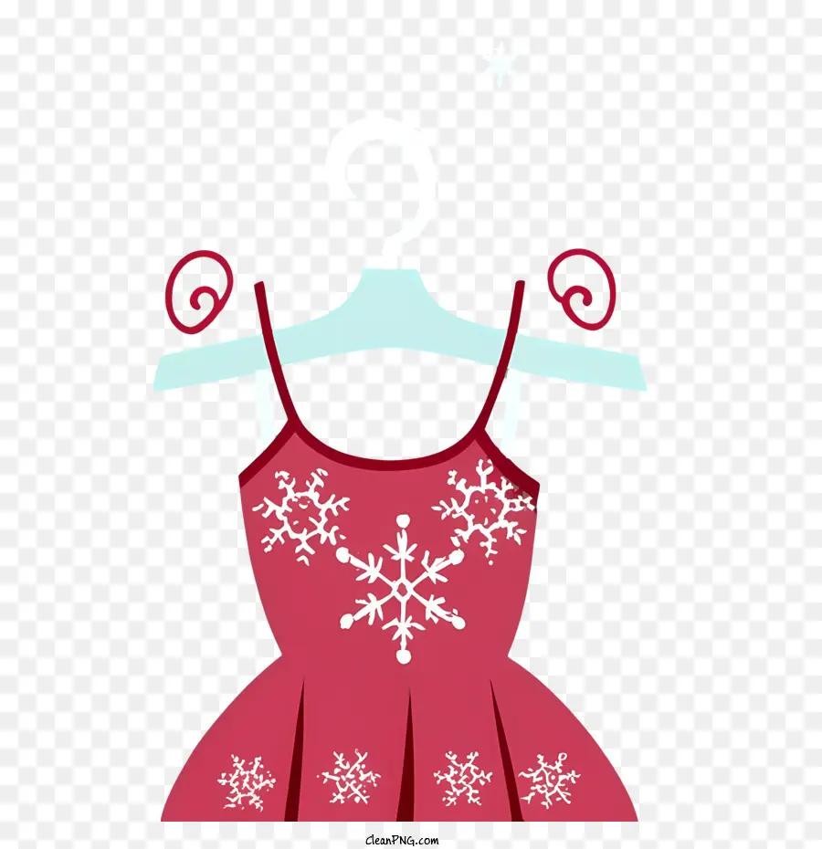 Dibujos Animados Vestido De，Vestido De Navidad PNG
