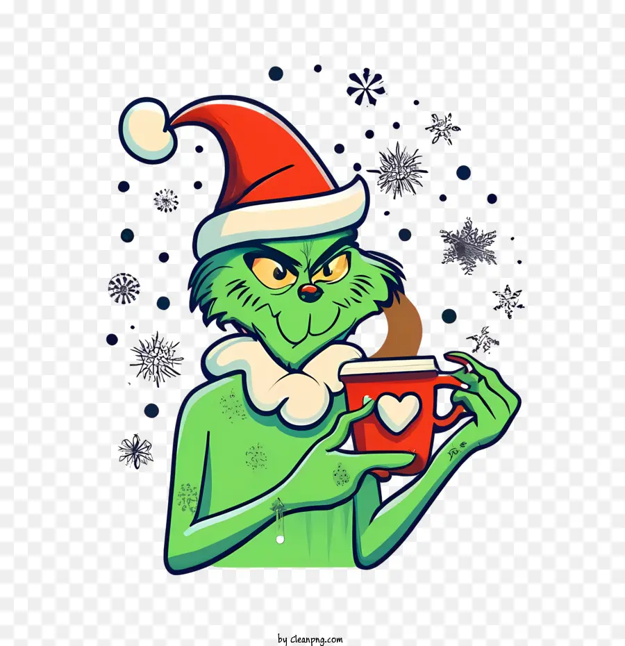 Grinch Navideño，Grinch PNG