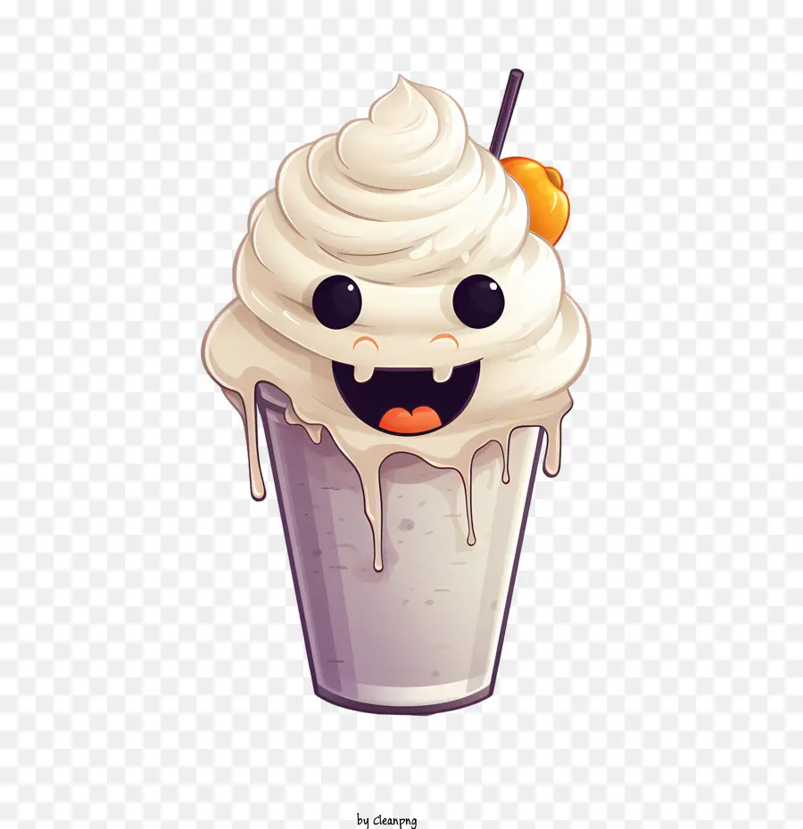 Batido De Halloween，Batido Cremoso PNG