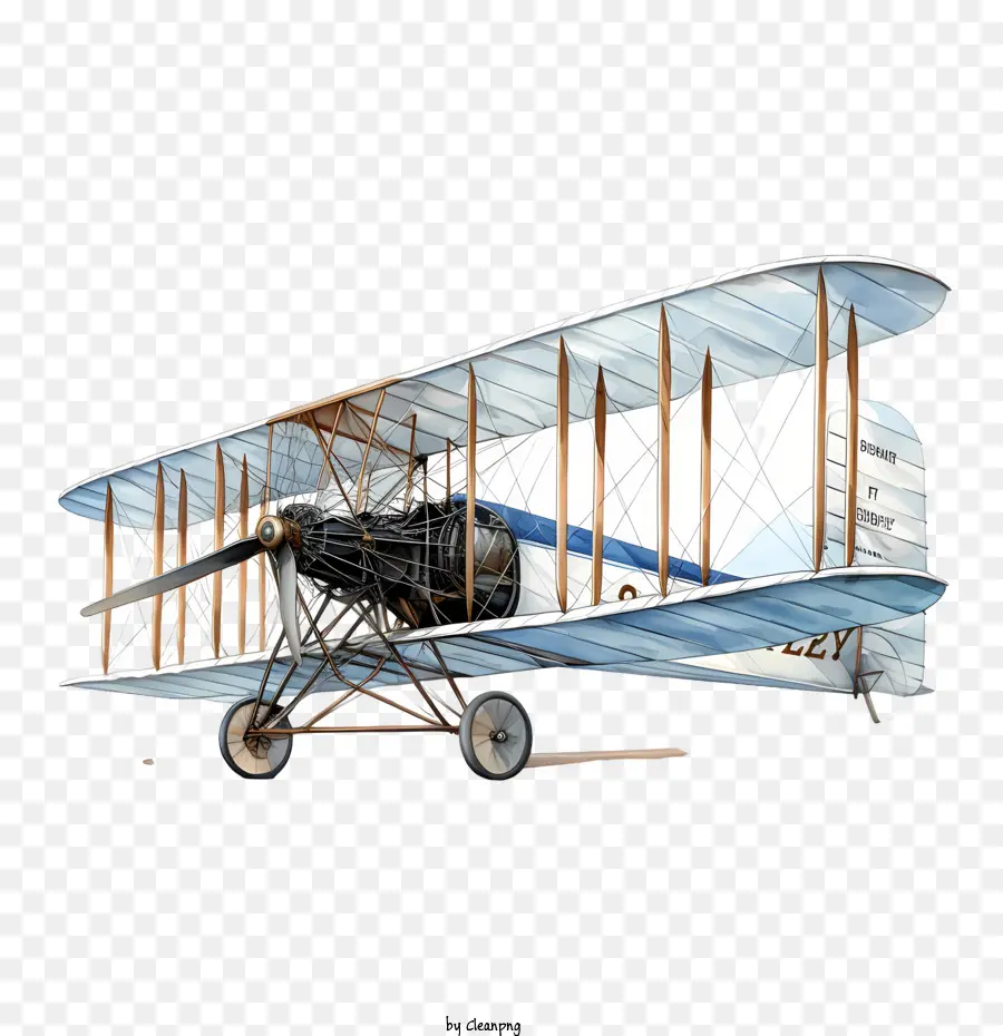 Los Hermanos Wright Día，Avión Antiguo PNG