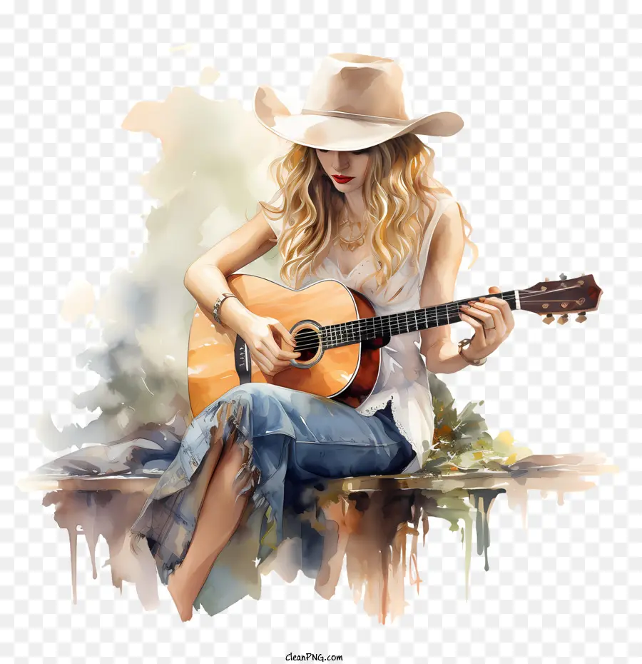 Internacional De La Música Country Día，Guitarrista PNG