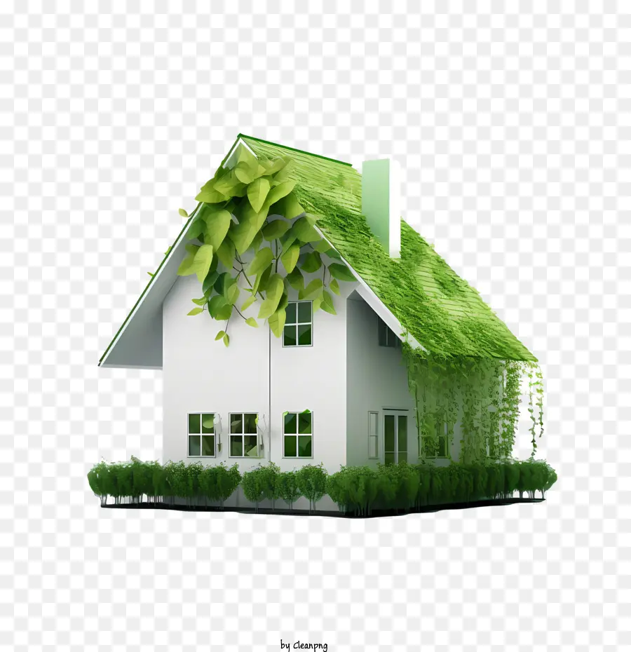 Eco Casa，Casa Verde PNG