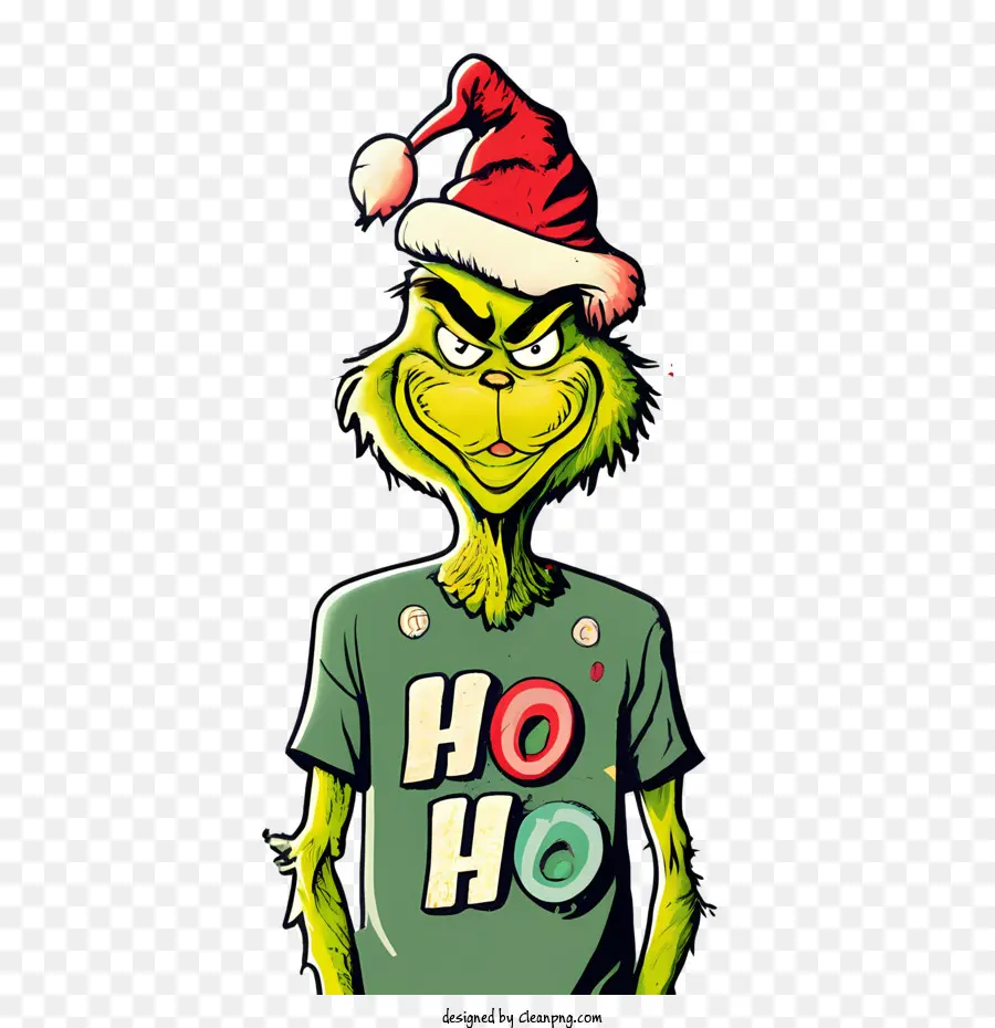 Grinch De Navidad，Sonrisa PNG