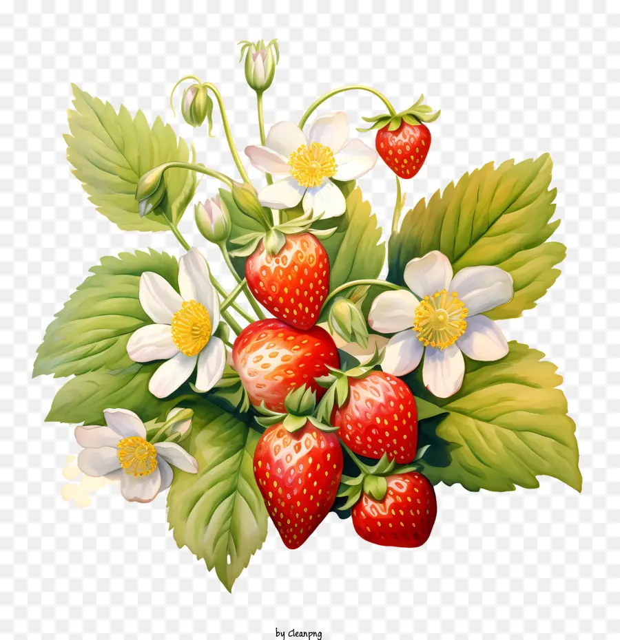 Fresa，La Fruta PNG