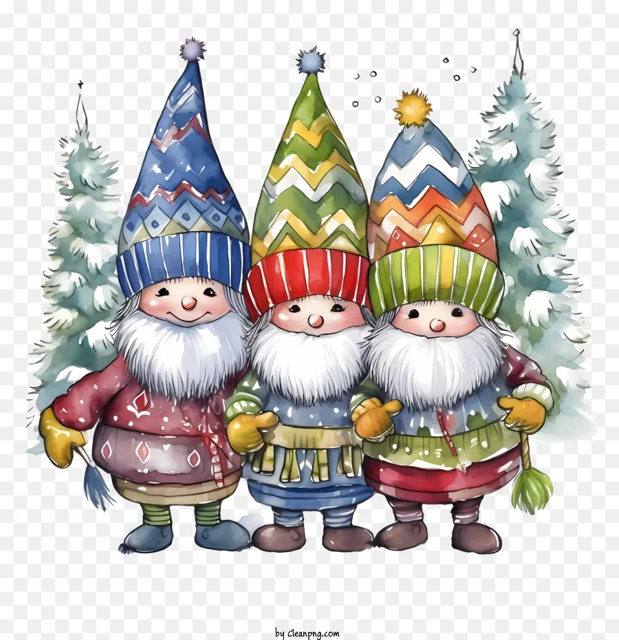 La Navidad De Gnome，Los Gnomos PNG