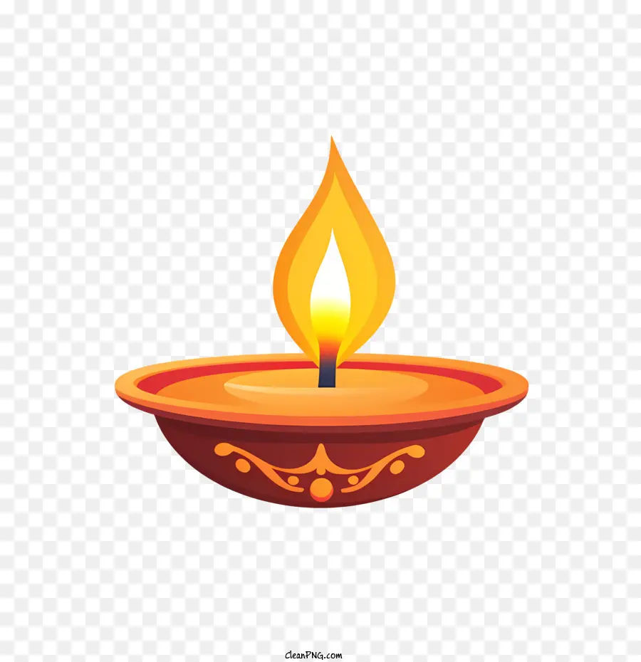 Lámpara De Diwali，Lámpara Diya PNG