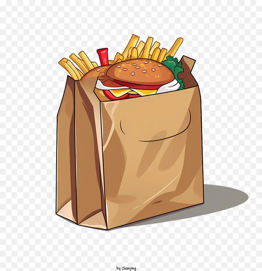 Bolsa De Entrega De Comida，Sándwiches PNG