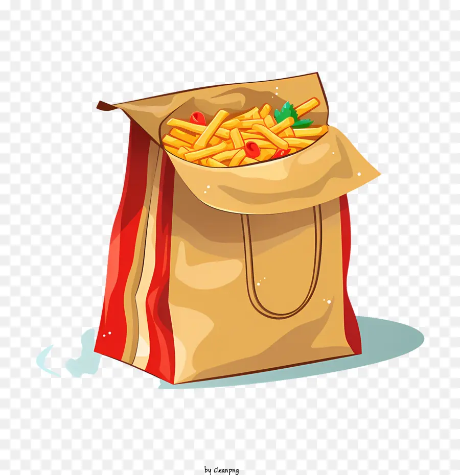 Bolsa De Entrega De Alimentos，Patatas PNG