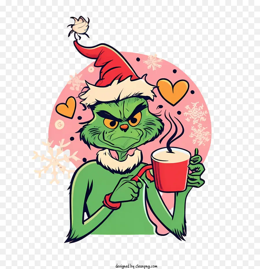 Grinch De Navidad，Sonrisa PNG