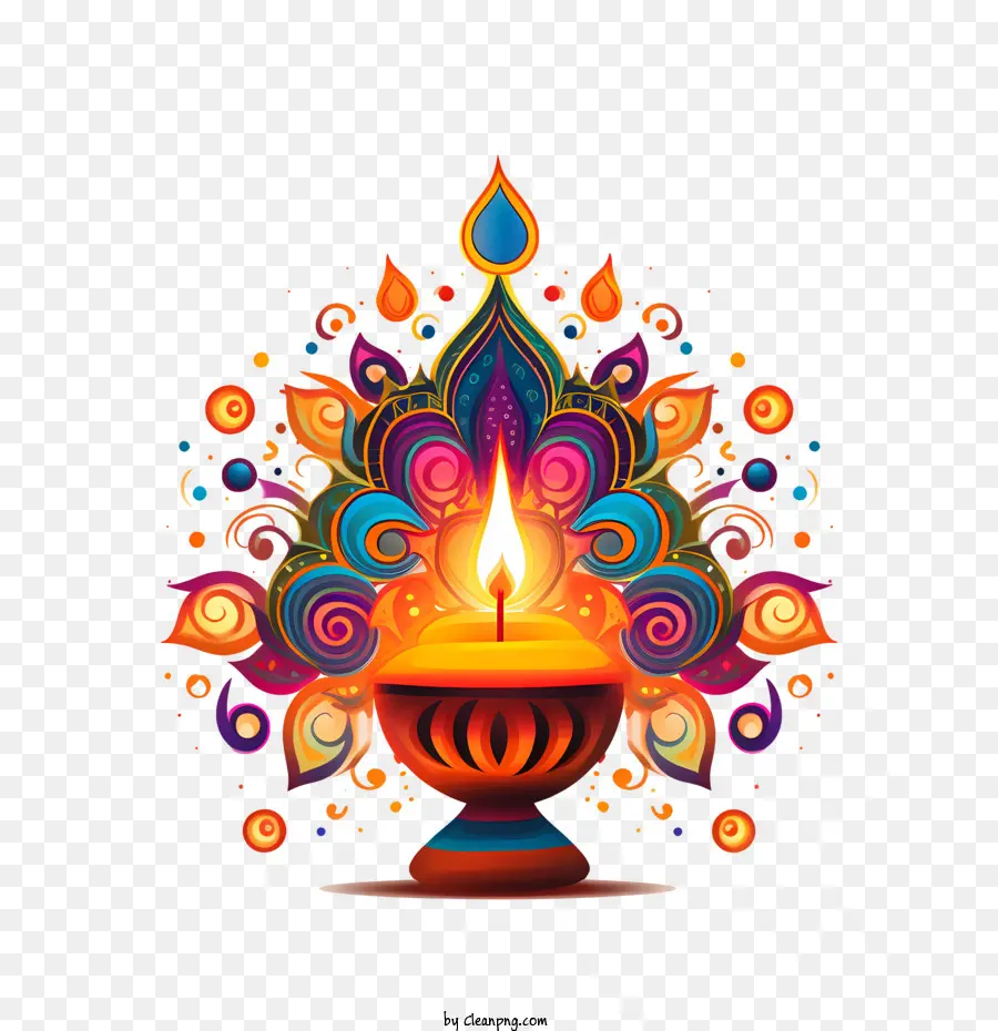 Día De La Independencia De La Lámpara，Diwali PNG