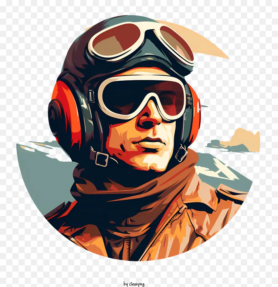 Día De Los Hermanos Wright，Piloto PNG