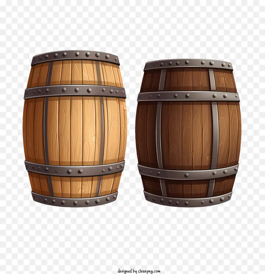 Beer Barrel，Barril De Madera PNG