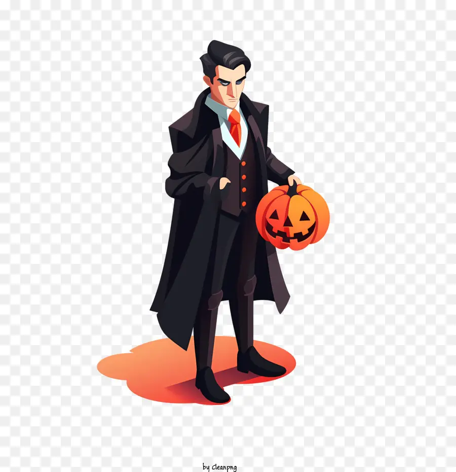 Vampiro Y Calabaza，Drácula PNG