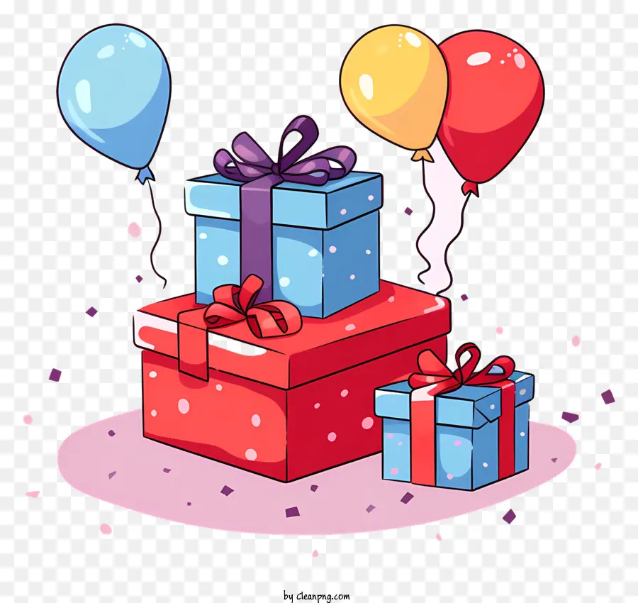 Cajas De Regalo，Papel De Envolver PNG