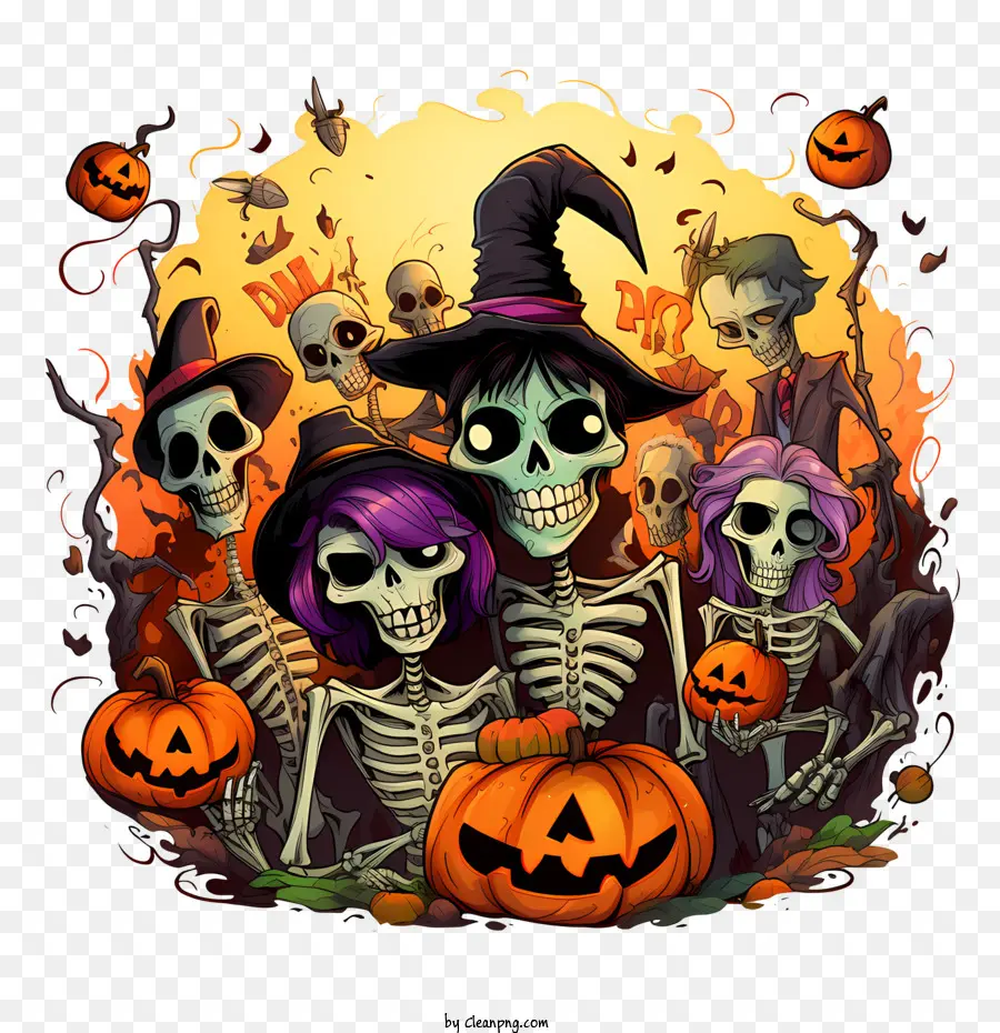 Fiesta De Halloween，Víspera De Todos Los Santos PNG