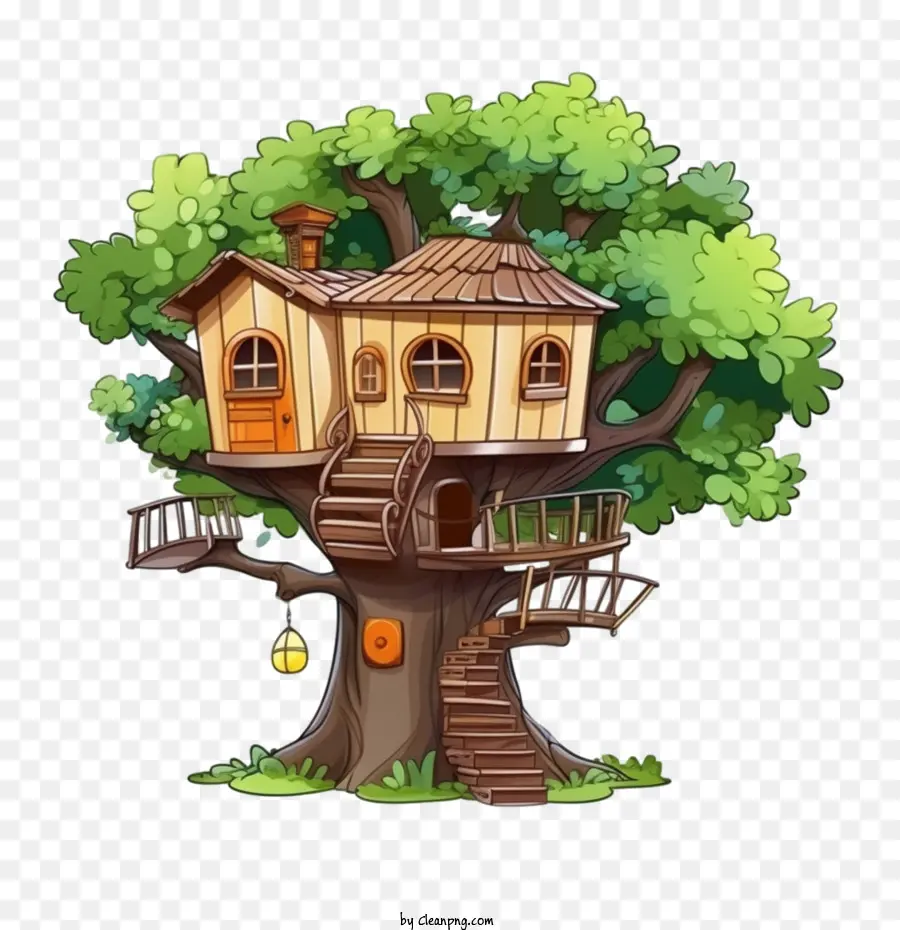 La Casa Del árbol，La Casa En El árbol PNG