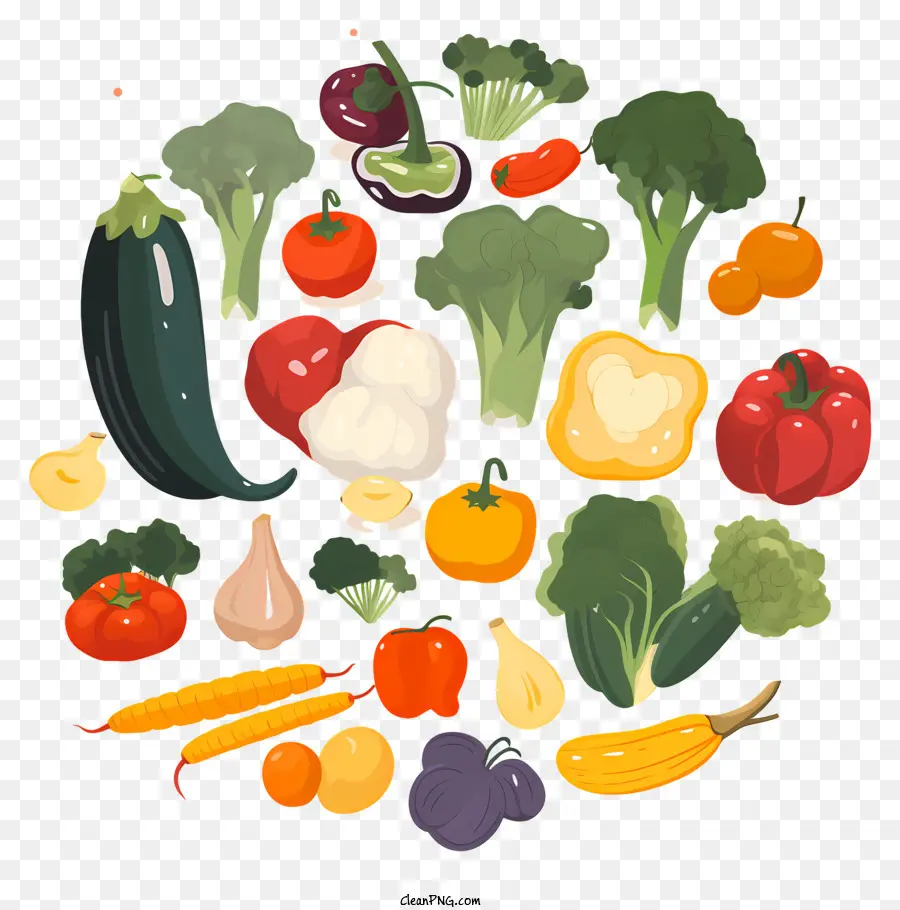Verduras Frescas，Vegetales Saludables PNG