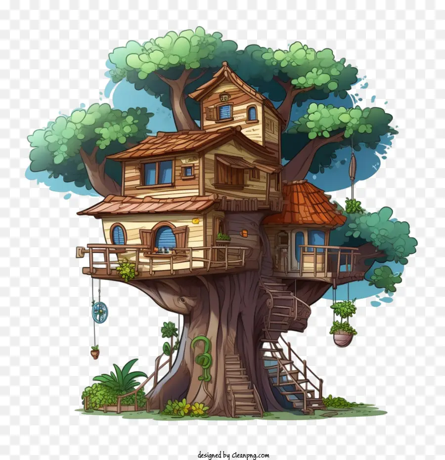 La Casa Del árbol，La Historieta PNG