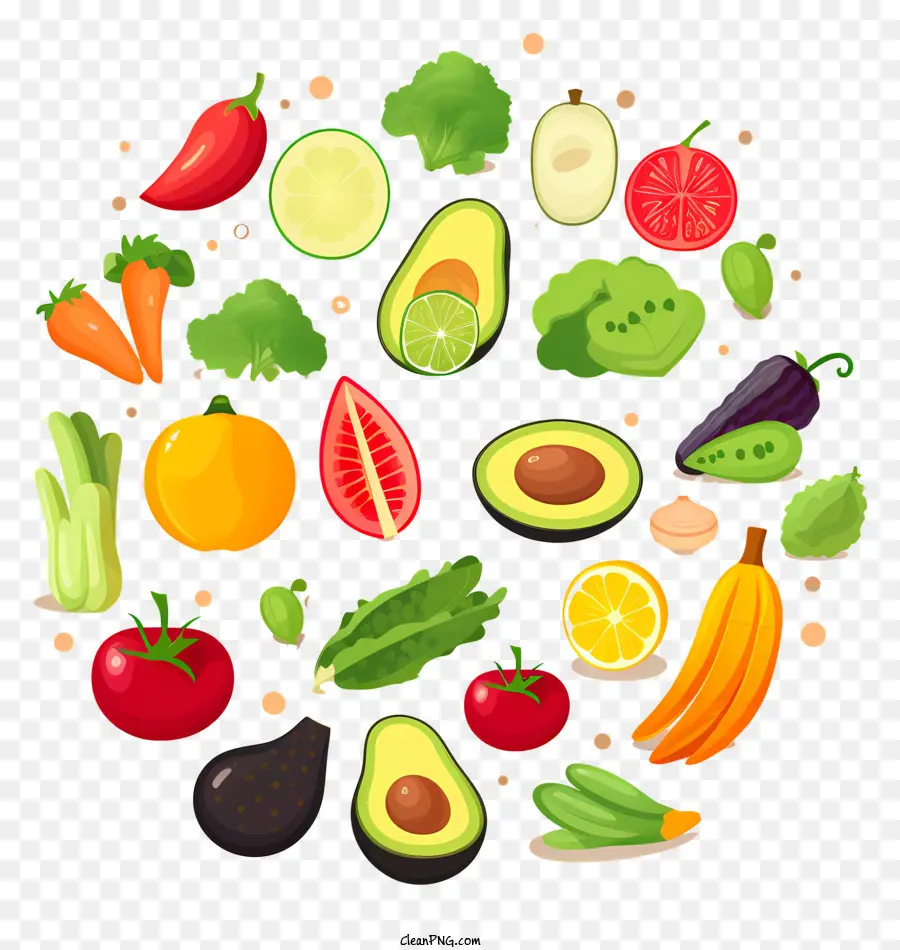 Frutas，Verduras Y Frutas PNG