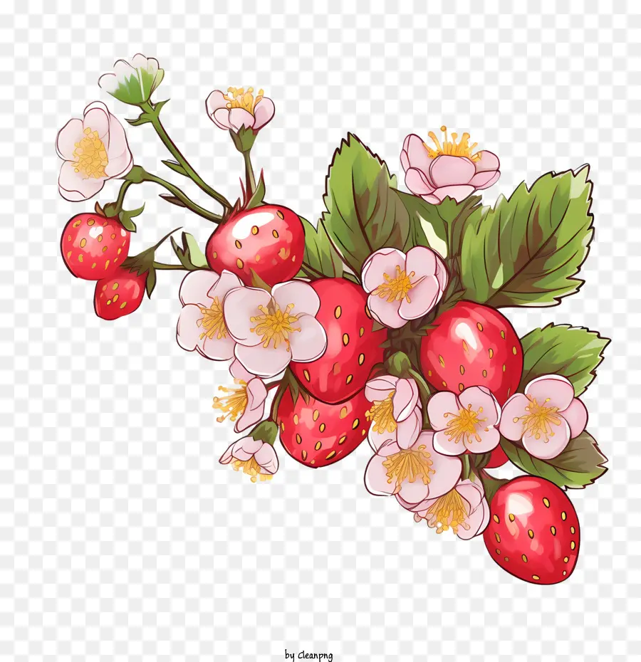 Fresa，La Fruta PNG