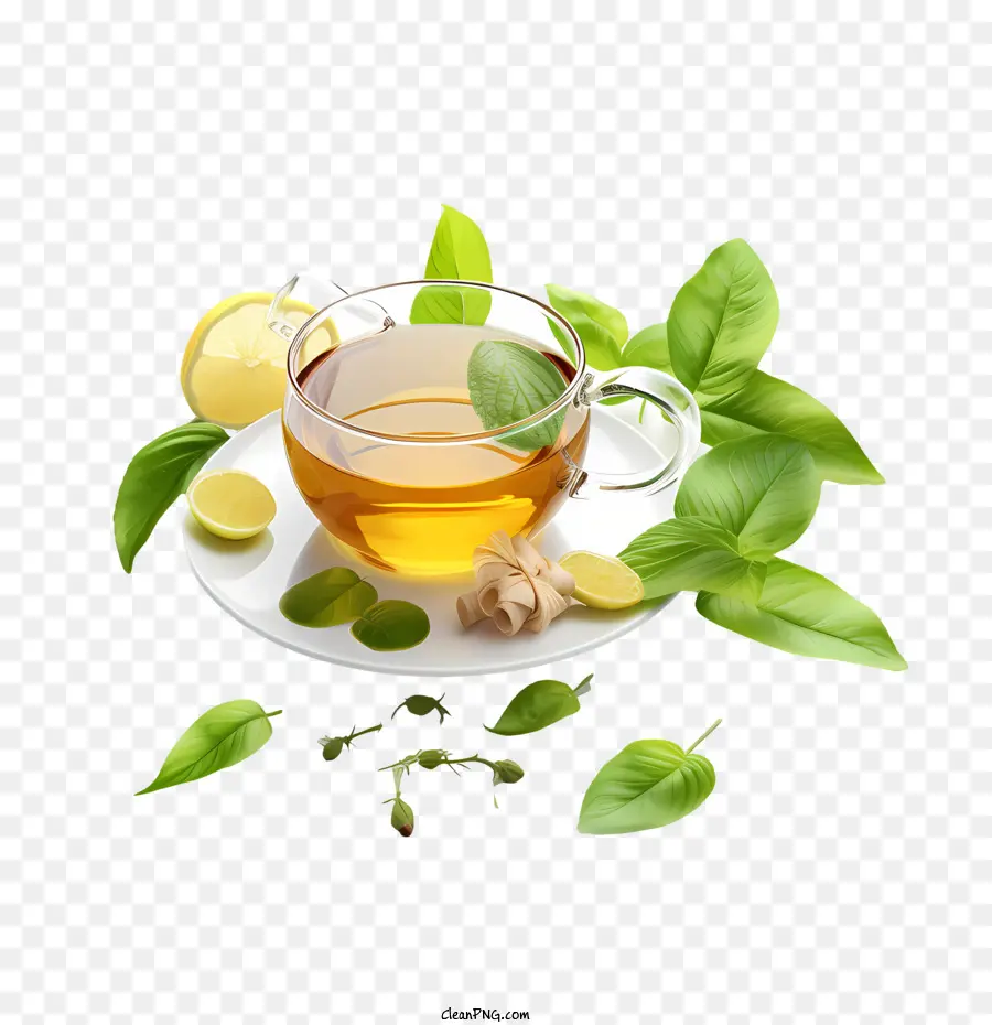 Día Internacional Del Té，Té Verde PNG