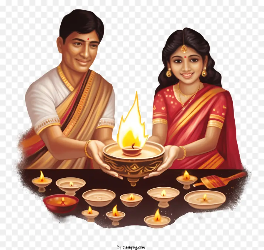Festival De Diwali，Tradición Hindú PNG