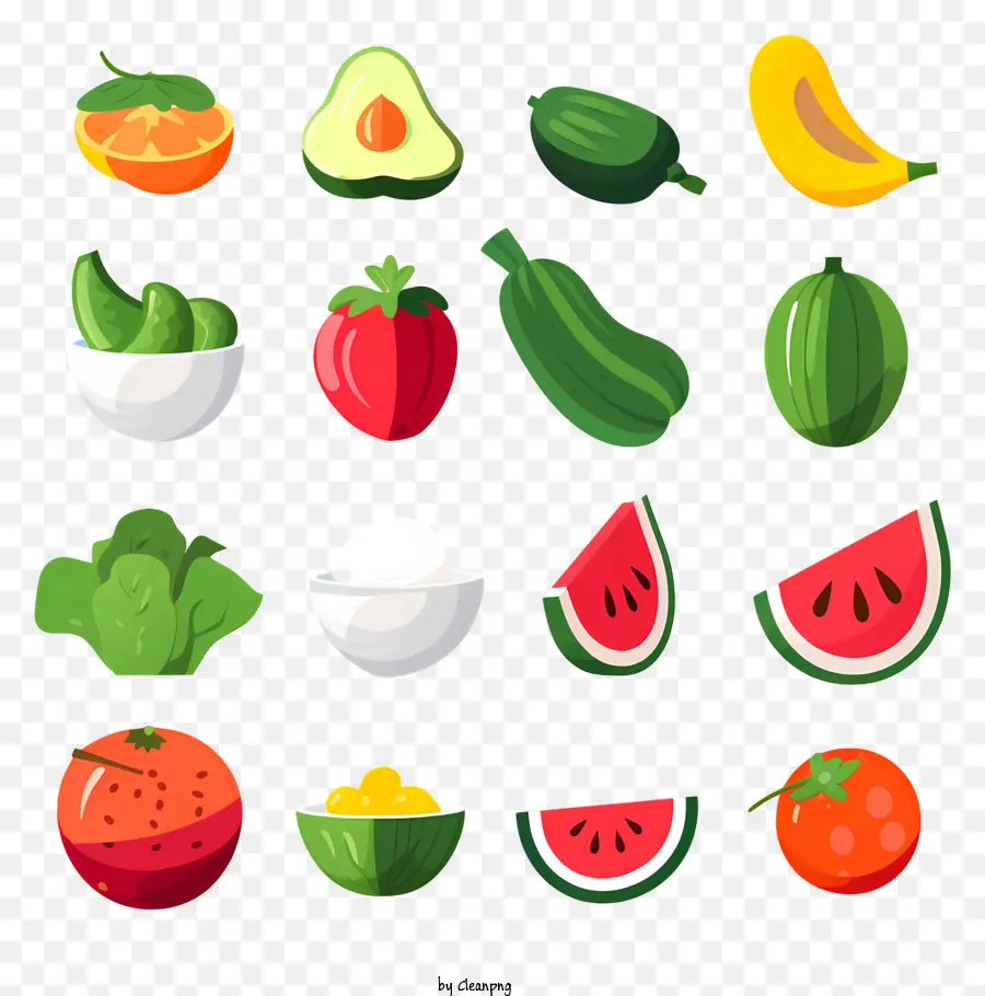 Frutas，Frutas Y Verduras PNG