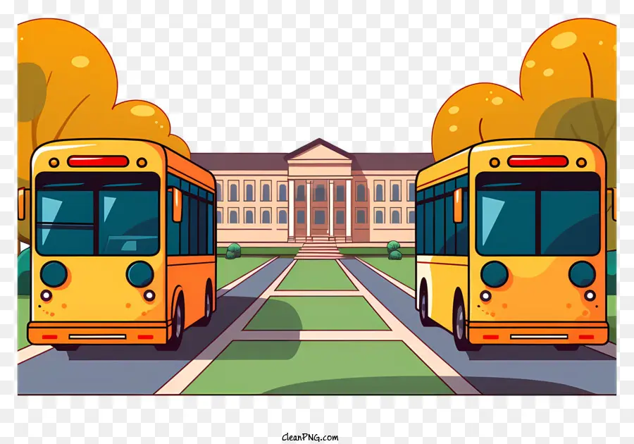 Autobús De La Escuela，Los Autobuses Amarillos PNG